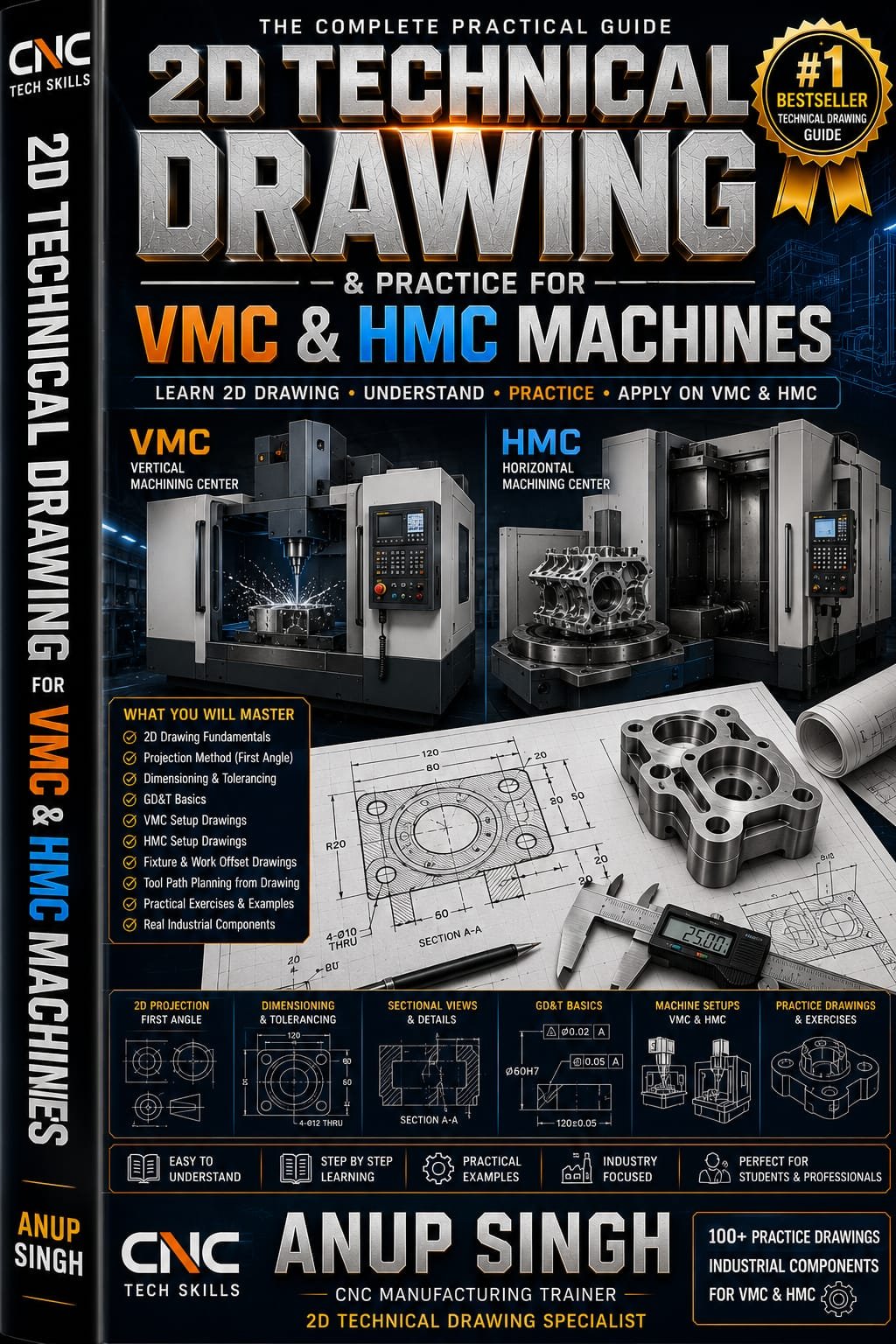 VMC HMC Practice Drawing Book